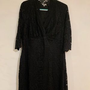 NWOT KIYONNA BLACK LACE DRESS SIZE 2X